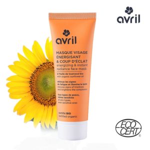 Avril Masque visage énergisant & coup d’éclat 50 ml